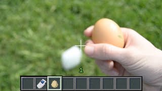 Minecraft ULTRA REALISTA  Huevos [upl. by Hyde]