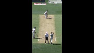 RishabhPantYoutube17 hits Pat Cummins for first SIX of the Perth Test  AUSvINDOnStar [upl. by Christopher436]