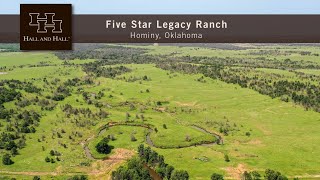 Oklahoma Ranch For Sale  Five Star Legacy Ranch [upl. by Alahs]