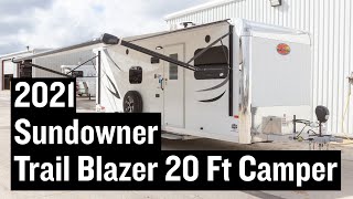 2021 Sundowner Trail Blazer 20 Ft Camper [upl. by Nett]