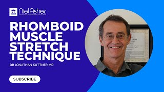 Rhomboid Trigger Points  How to Stretch the Muscle [upl. by Trinette]