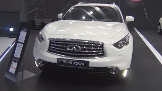 Infiniti QX70 30d S Premium 238 hp 2016 Exterior and Interior [upl. by Dnomrej]