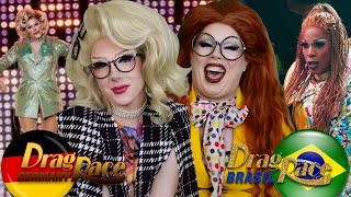 IMHO  Drag Race Germany Episode 4 AND Drag Race Brasil Episode 5 Review [upl. by Button]