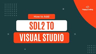 How to add SDL2 library to VisualStudio [upl. by Zonnya508]