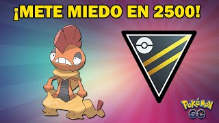 SCRAFTY TIENE COSAS QUE DECIR en LIGA 2500 GO BATTLE LEAGUE PvP  POKEMON GO [upl. by Annelg170]