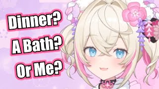 Would You Like Dinner A Bath Or Me 【Mococo  Hololive EN】 [upl. by Nafri]