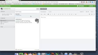 Evernote  Creating and deleting notes [upl. by Melan]