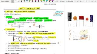 Chap 4  LO 41 a Define Capacitance DP024 [upl. by Susann766]