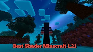 Best Shader For Minecraft 1210  Shader MCPE 121 Patch [upl. by Tat]