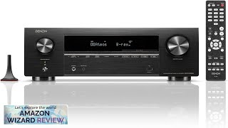 Denon AVRX1800H 72 Channel AV Receiver 2023 Model 80WChannel Wireless Streaming Review [upl. by Jennifer]