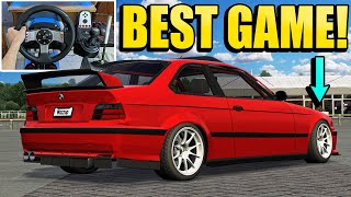 BEST Drift Game for LOW END PC With Steering Wheel [upl. by Lothair720]