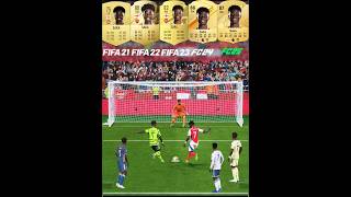 Bukayo Saka Penalty Kicks Evolution From FIFA 21 To FC 25 saka eafc25 penaltykick shorts [upl. by Ytnom481]