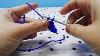 beginner  learn basic crochet  hindi tutorial [upl. by Eidualc]