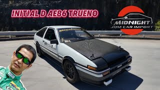 INITIAL D AE86 HACHIROKU [upl. by Ellah]