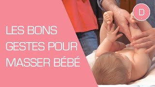 Comment masser son bébé   Puériculture [upl. by Jer]