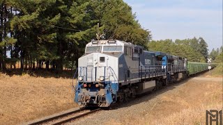 Trem vazio da Klabin passando pela PN [upl. by Irol]