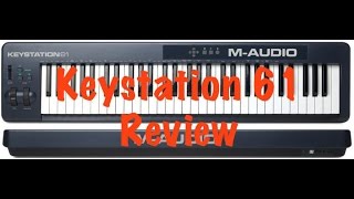 M Audio Keystation 61 Midi Controller  REVIEW  MARK II [upl. by Milan274]