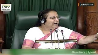 NoConfidenceMotion Sumitra Mahajan On Rahul Gandhis Hug To PM Modi [upl. by Sessilu456]