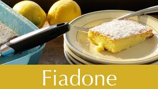 Ricotta Cheesecake Fiadone  The Frugal Chef [upl. by Ian]