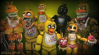 All Chicas Sing The FNAF Song [upl. by Eldrida]