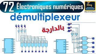 072 multiplexeur 4 vers 1 multiplexeur 8 vers 1 [upl. by Cagle12]