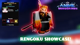 ANIME VANGUARDS RENGOKU SHOWCASE [upl. by Acus315]