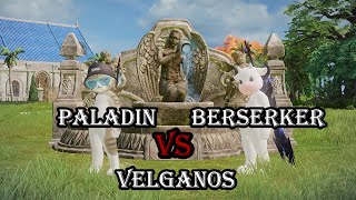 LOST ARK  Paladin  Berserker VS VELGANOS  1385 [upl. by Quintus]