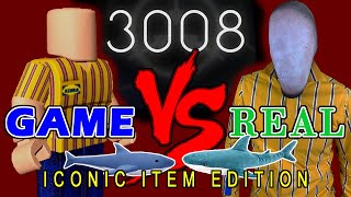 SCP 3008 ROBLOX GAME VS REAL LIFE ICONIC ITEM EDITION  INFINITE IKEA [upl. by Atis686]