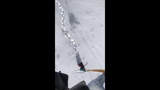 Skier evacuated from Mt Hood Meadows chairlift [upl. by Sacks]