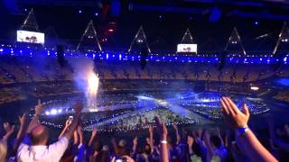 London 2012 Olympics Closing Ceremony  Queen [upl. by Eurd]