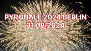 Pyronale Fireworks World Championship 2024 Full Show 4K at Olympiastadion Berlin fireworks [upl. by Elreath]