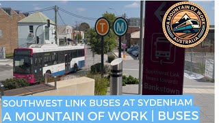 South West Link Buses At Sydenham  NSW  Buses [upl. by Ocram]