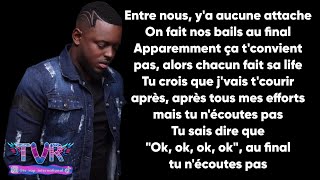 Keblack  Aucune attache ParolesLyrics [upl. by Ainer]