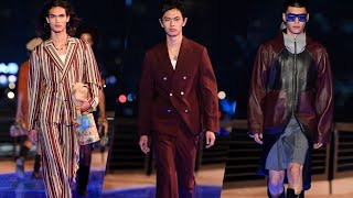 Louis Vuitton Mens PreFall 2024 Fashion ShowRunway [upl. by Booze]