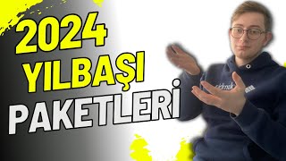 2024 YILBAÅžI KUTULARI YILBAÅžI PAKETLERÄ°NÄ° AÃ‡TIK VE ÃœRÃœNLERÄ° Ä°NCELEDÄ°K [upl. by Cozza]