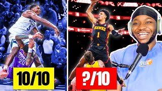 We Rated The Best Dunks Of The NBA Season [upl. by Nappie]