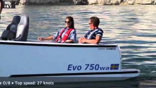 Motor Boats Monthly Evo 750wa 2012 Motorboats Monthly boat test [upl. by Skantze]