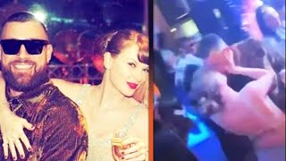 Taylor Swift Kisses Travis Kelce at New Years Celebration [upl. by Acile]