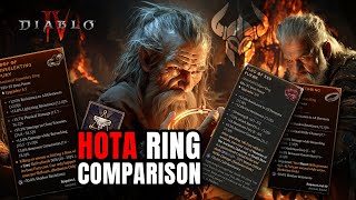 Full InDepth Comparison  Testing RINGS for HotA Barbarian Diablo 4 Season 2 [upl. by Lucchesi]