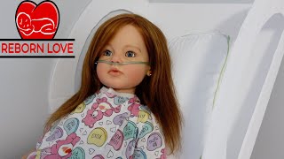 Reborn Child Autumn is Sick and Stays in the Hospital Reborn role play  Reborn Love [upl. by Noraa]