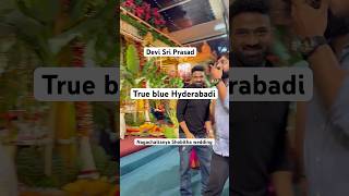 Devi Sri Prasad in Nagachaitanya Shobitha wedding nagachaitanya shobitha wedding [upl. by Coh]