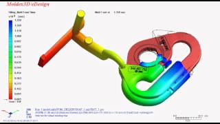 Moldex3D Multicomponent molding simulation of the seat belt buckle [upl. by Vandyke]