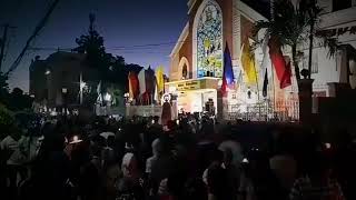 Good Friday Procession at the Cathedral of St Vincent Ferrer Odiongan Romblon [upl. by Yvi]