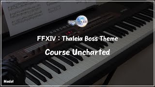 FFXIV 효월의 종언 OST  Course Uncharted 65 레이드 중간보스 테마 피아노 어레인지｜Thaleia MidBoss Theme [upl. by Soren242]