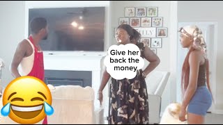 BORROWING MONEY FROM COCO AND REFUSE TO PAY IT BACK PRANK ON MY WIFE [upl. by Kalvin]