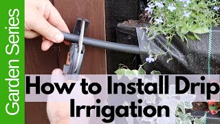 How to Install a Hydrosure Drip Watering System [upl. by Robinet]