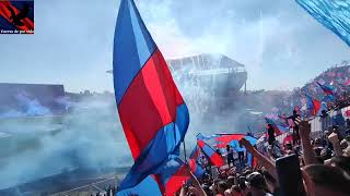 San Lorenzo 01 Velez  Recibimiento  Cuervo sos mi alegría [upl. by Eniahs173]