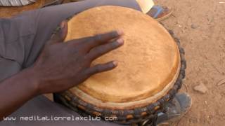 African Drums Africas Tribal Rhythm Drum Beat Sounds for Relaxing Background [upl. by Mouldon]