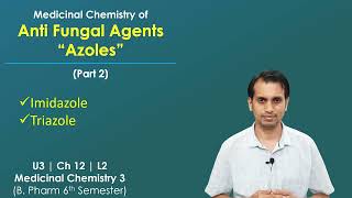 Medicinal Chemistry of Antifungal Drugs Part 2 Azoles Imidazoles and Triazoles Derivatives [upl. by Ardnuassac]