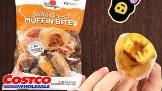 🇫🇷 La Boulangère Salted Caramel Muffin Bites  Costco Product Review [upl. by Trin767]